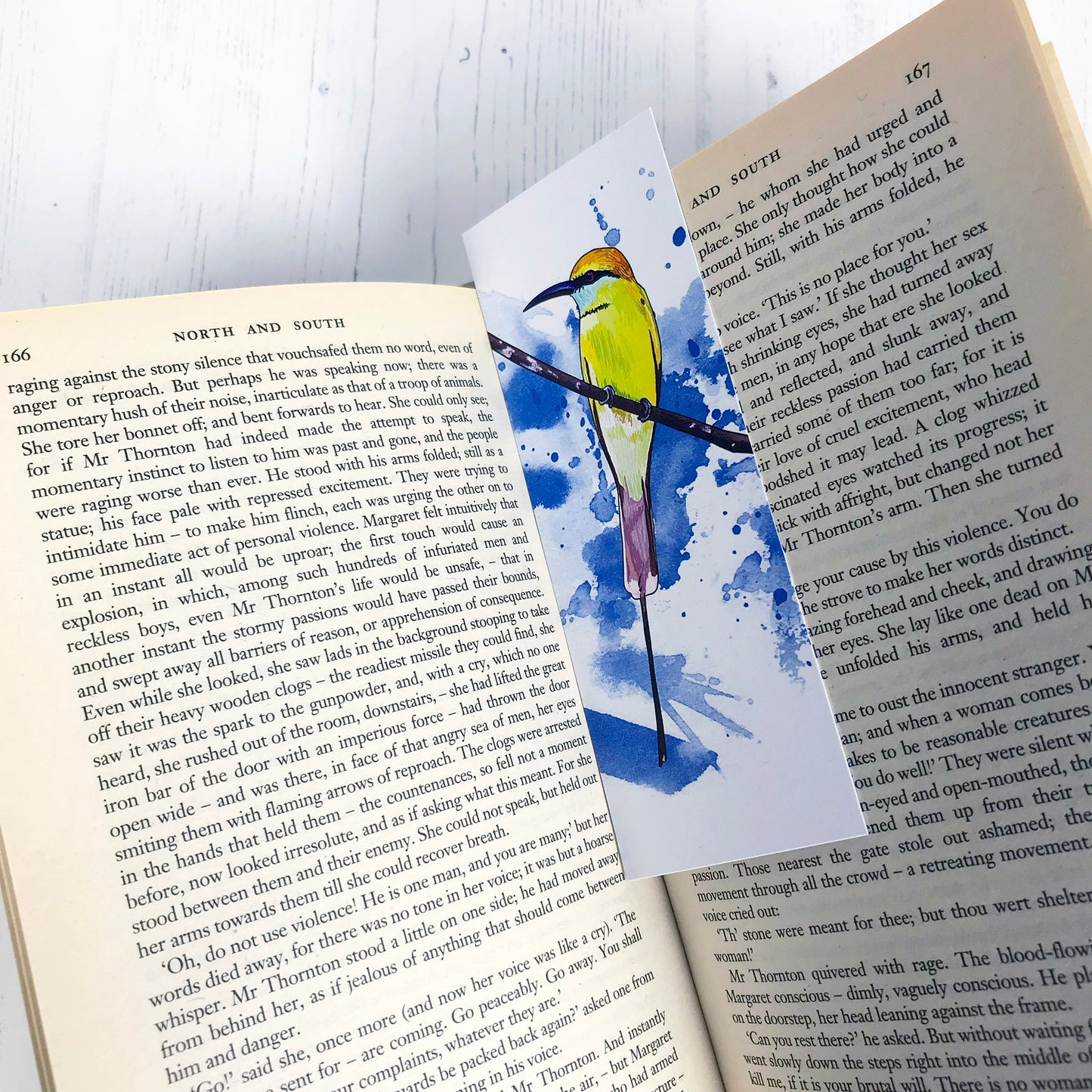 Bluejay and Little Bee Eater Bookmark