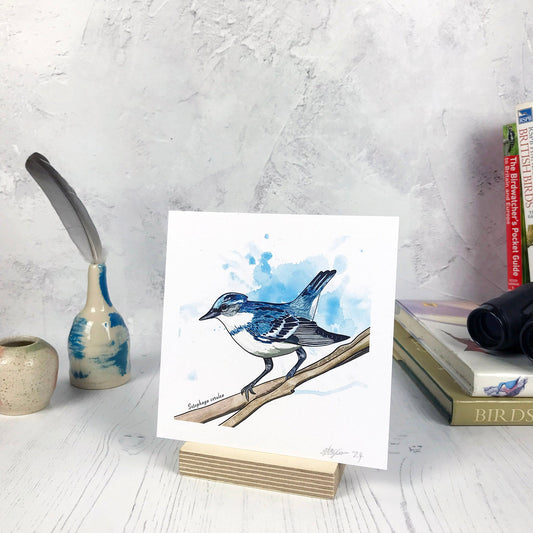 SECOND - Cerulean Warbler Print