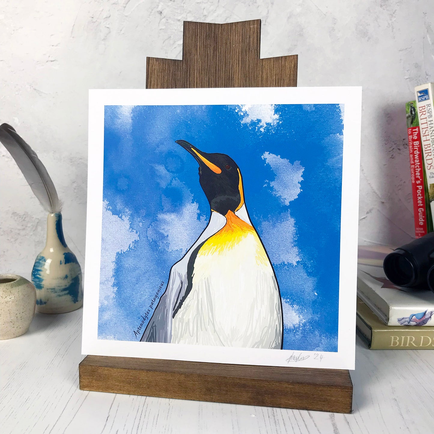 King Penguin Print