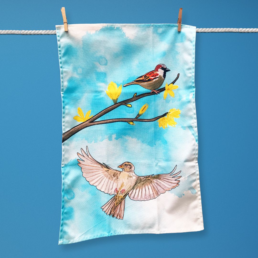 Beautiful Bird Tea Towels