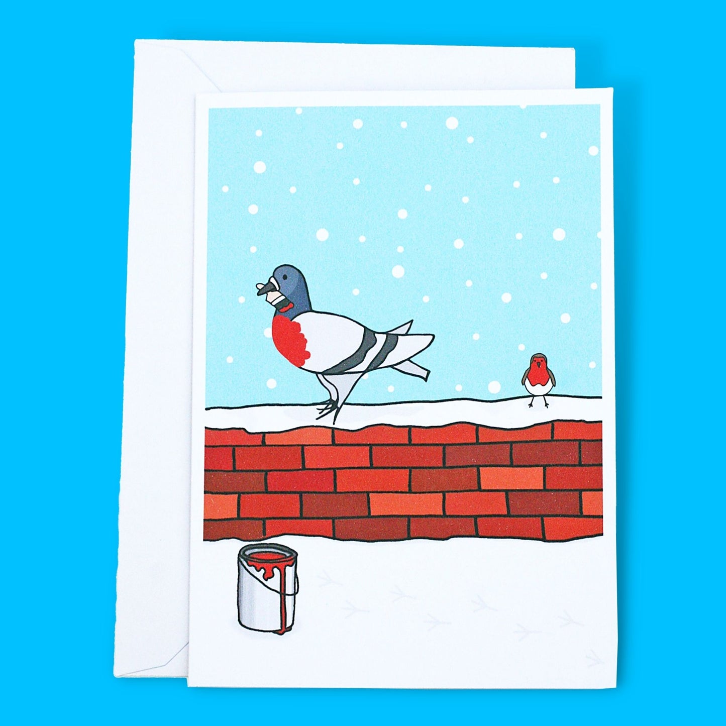 Pigeon and Robin Card